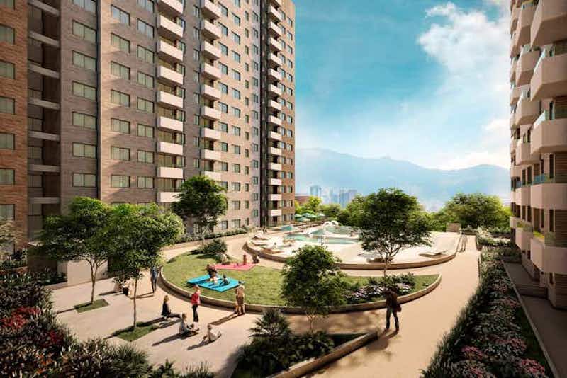 TERRAZAS DEL RIO  - Proyecto de apartamentos en venta en Envigado - Medellin