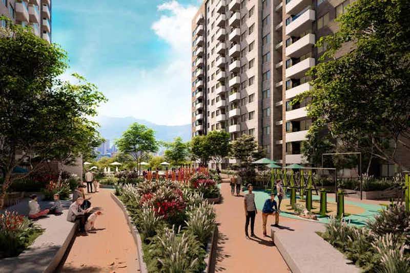 TERRAZAS DEL RIO  - Proyecto de apartamentos en venta en Envigado - Medellin
