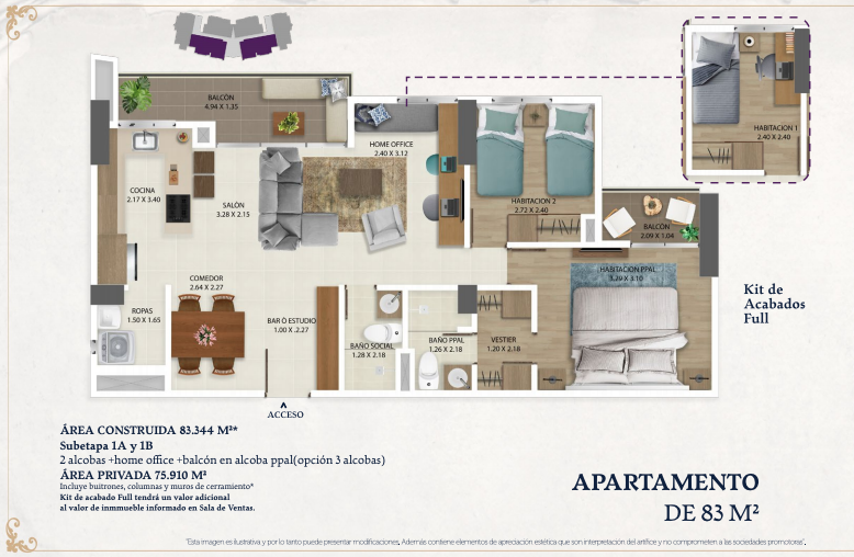 MEDIEVAL - Proyecto de apartamentos en San Antonio de Pereira